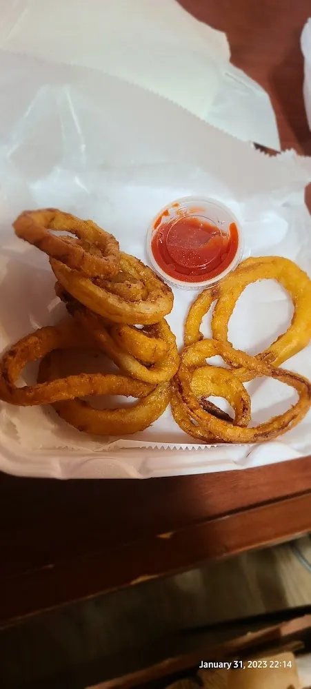 Basket of Onion Rings